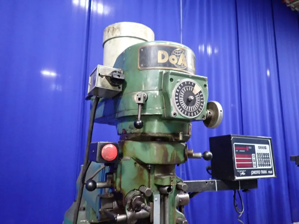 Doall 9" X 49" Cnc Vertical Mill - Gpm200v