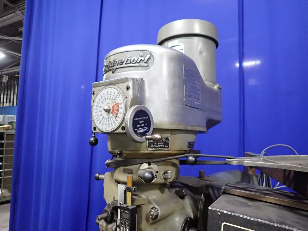 Bridgeport 9" X 36" Vertical Mill