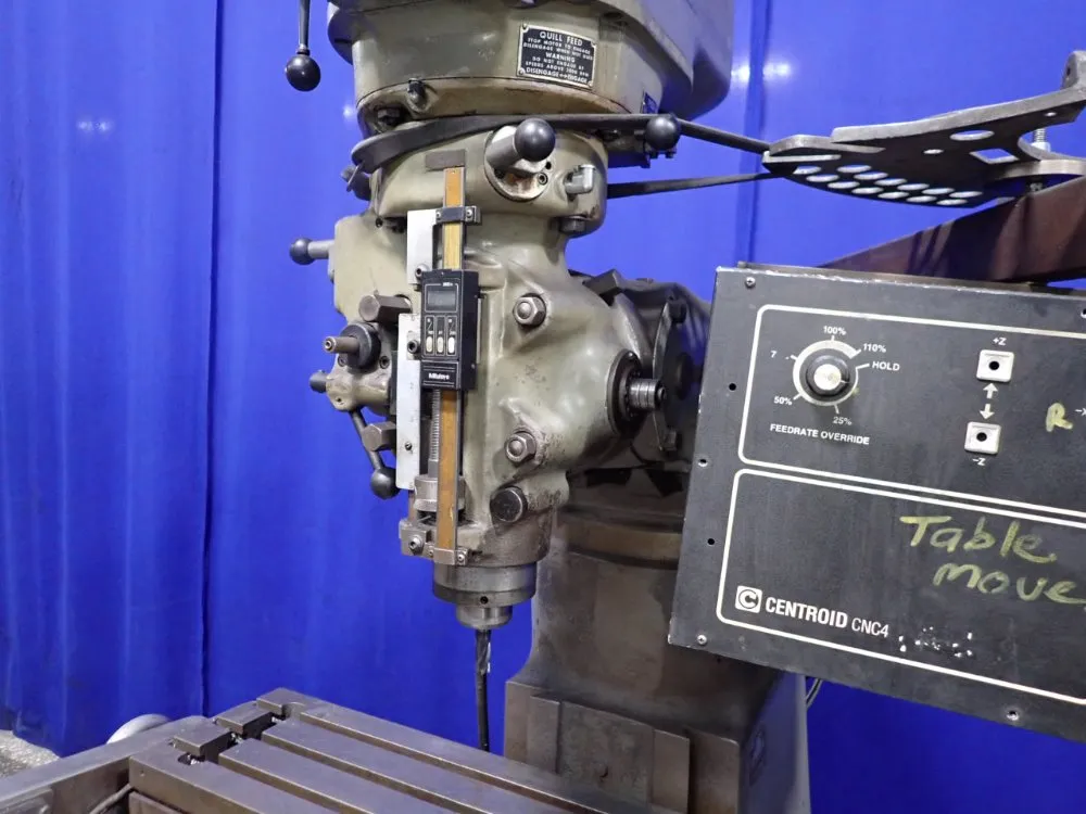 Bridgeport 9" X 36" Vertical Mill