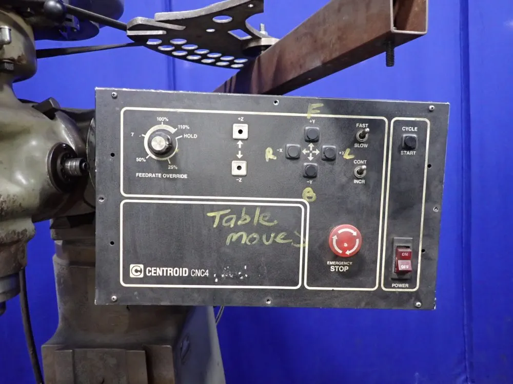 Bridgeport 9" X 36" Vertical Mill