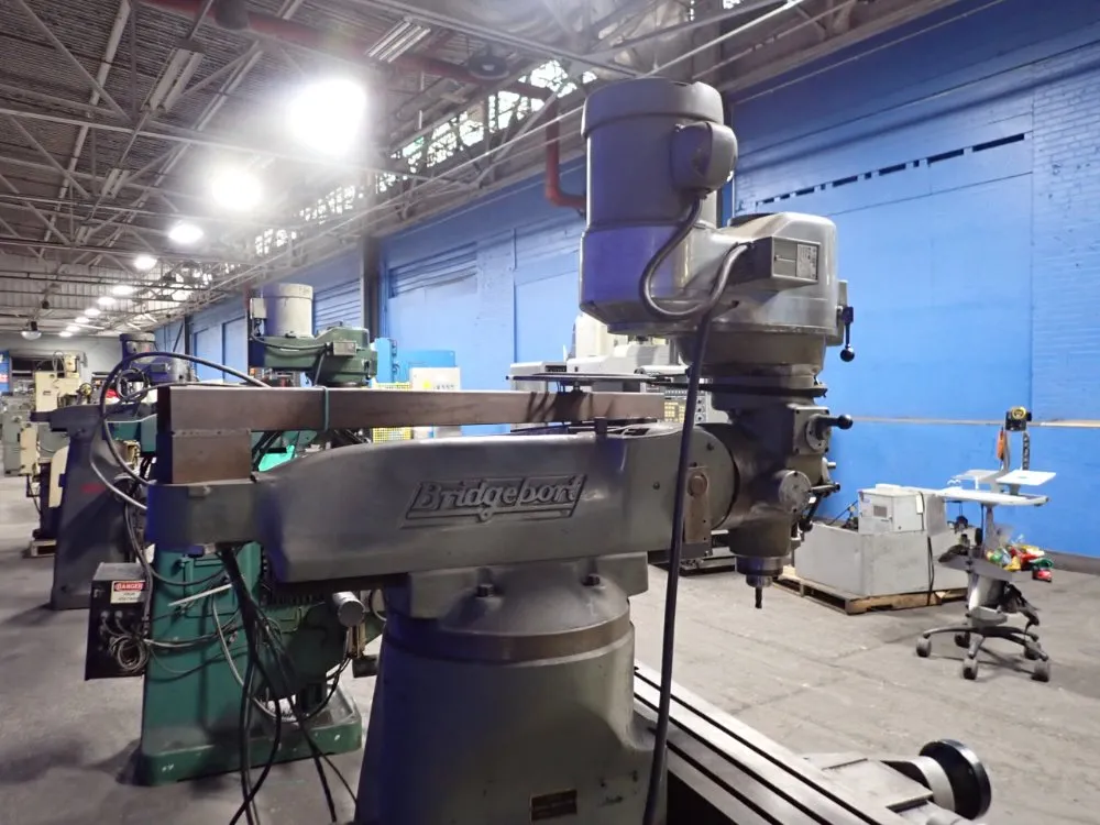 Bridgeport 9" X 36" Vertical Mill