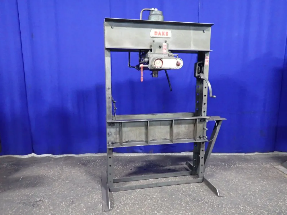 Dake 75 Ton H-frame Press - 6-276
