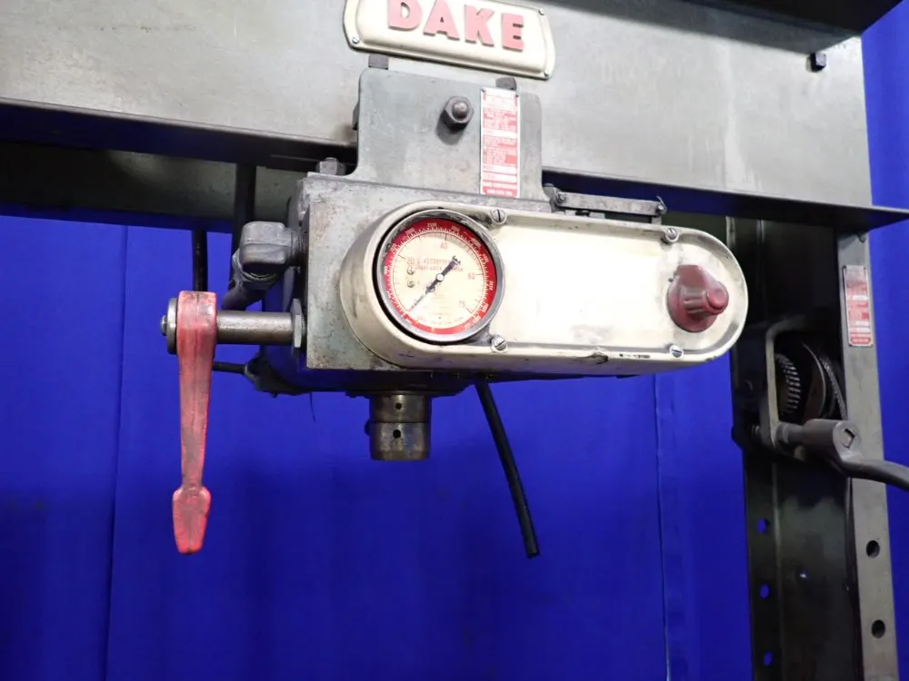 Dake 75 Ton H-frame Press - 6-276