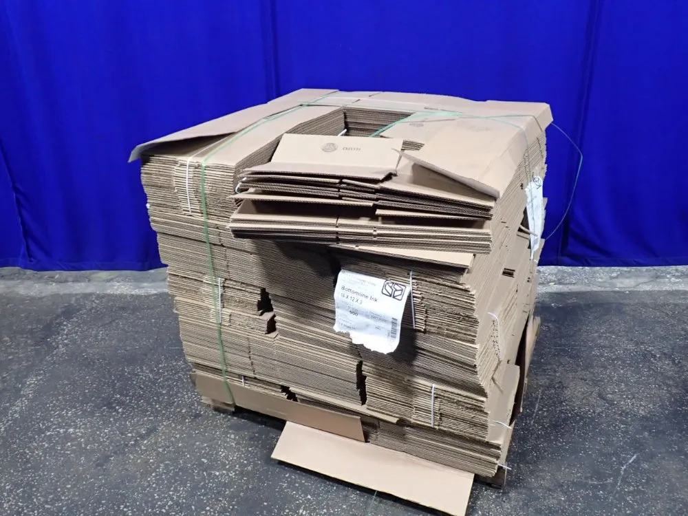 Welch Packaging 16" X 12" X 3" Card Board Boxes