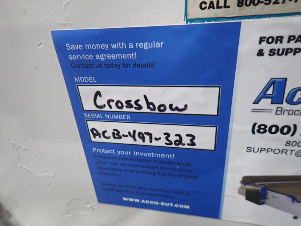 Mechandising & Cutting Systems 35" Carpet & Vinyl Cutter - Cross Bow