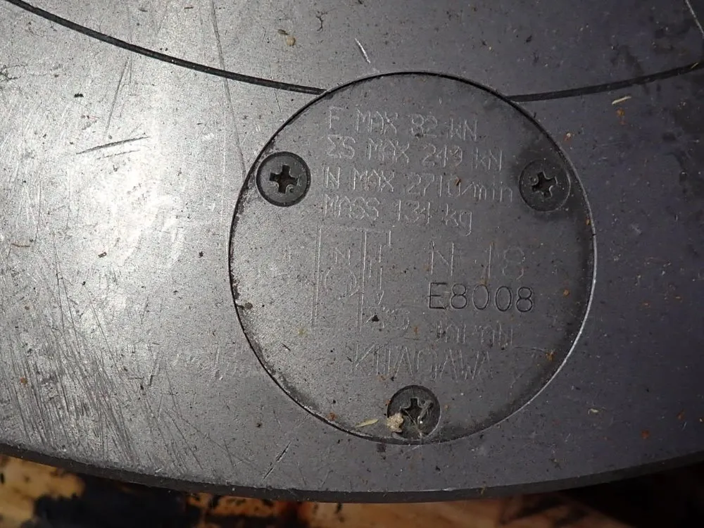 Kitagawa 17 1/2" 3 Jaw Chuck - N-18