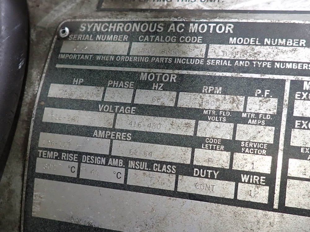 William I. Horlick Co Inc Generator - 50pf-303h