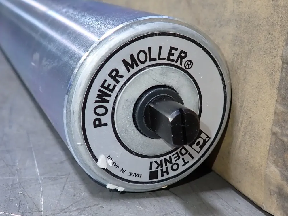 Itoh Denki 39 1/2" Conveyor Roller - Pm605bp-15-1000-3-230-br