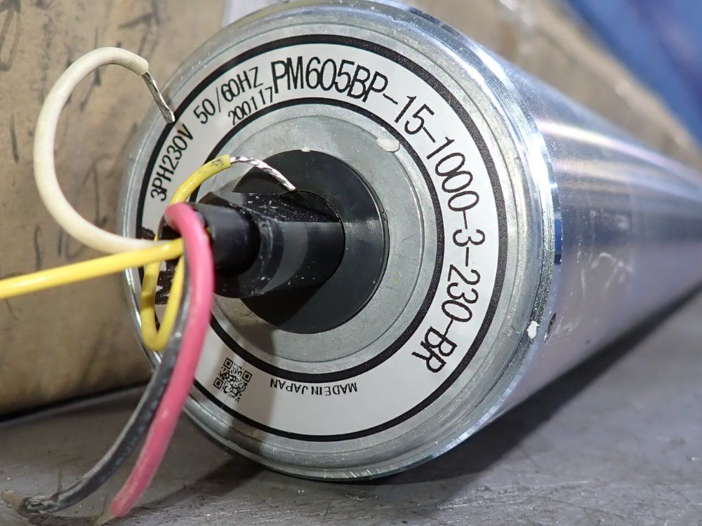 Itoh Denki 39 1/2" Conveyor Roller - Pm605bp-15-1000-3-230-br