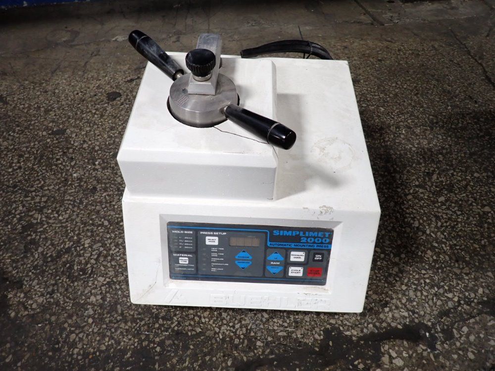 Buehler Uk Ltd Automatic Mounting Press - Simplimet 2000