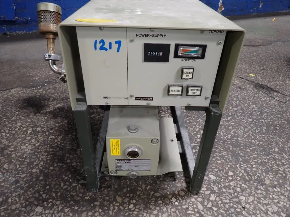 Pfeiffer Balzers 0.13 Kw Pump - Tsu050/8807