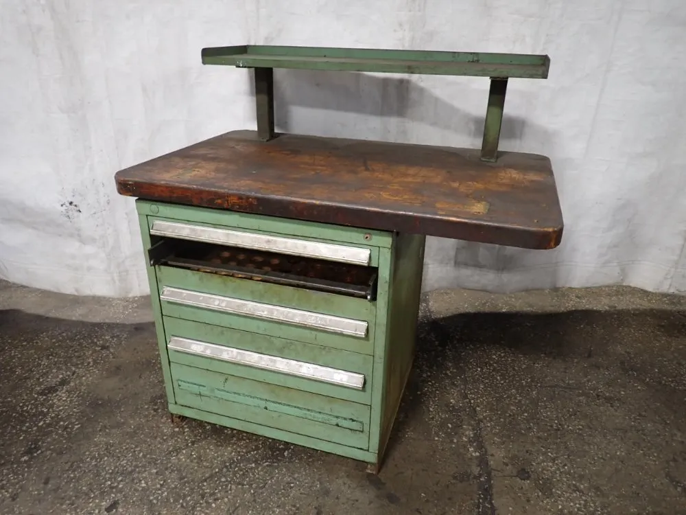 Work Bench W/tool Cabinet