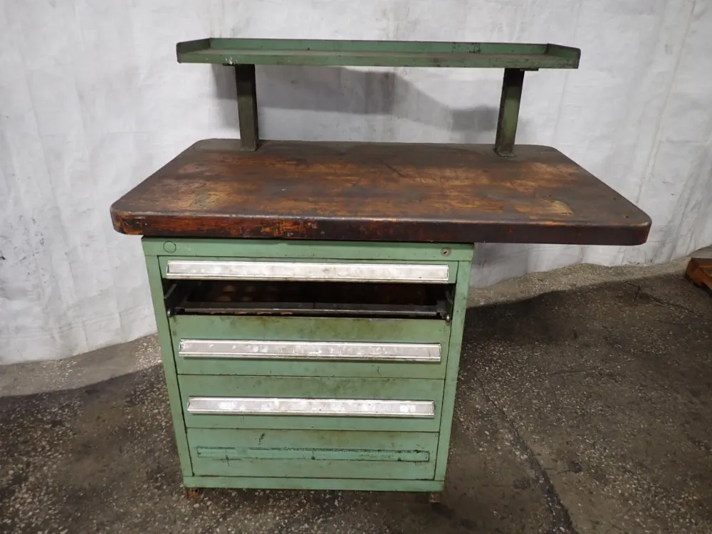 Work Bench W/tool Cabinet