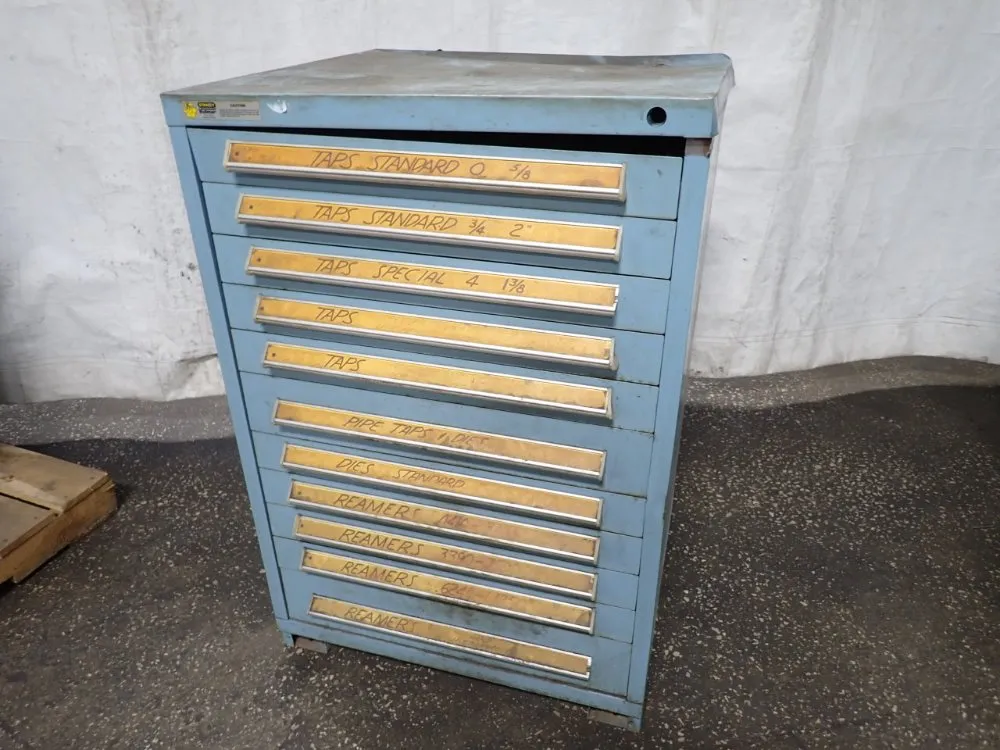 Vidmar 10 Drawers (25 1/2"x25 1/2") Tool Cabinet