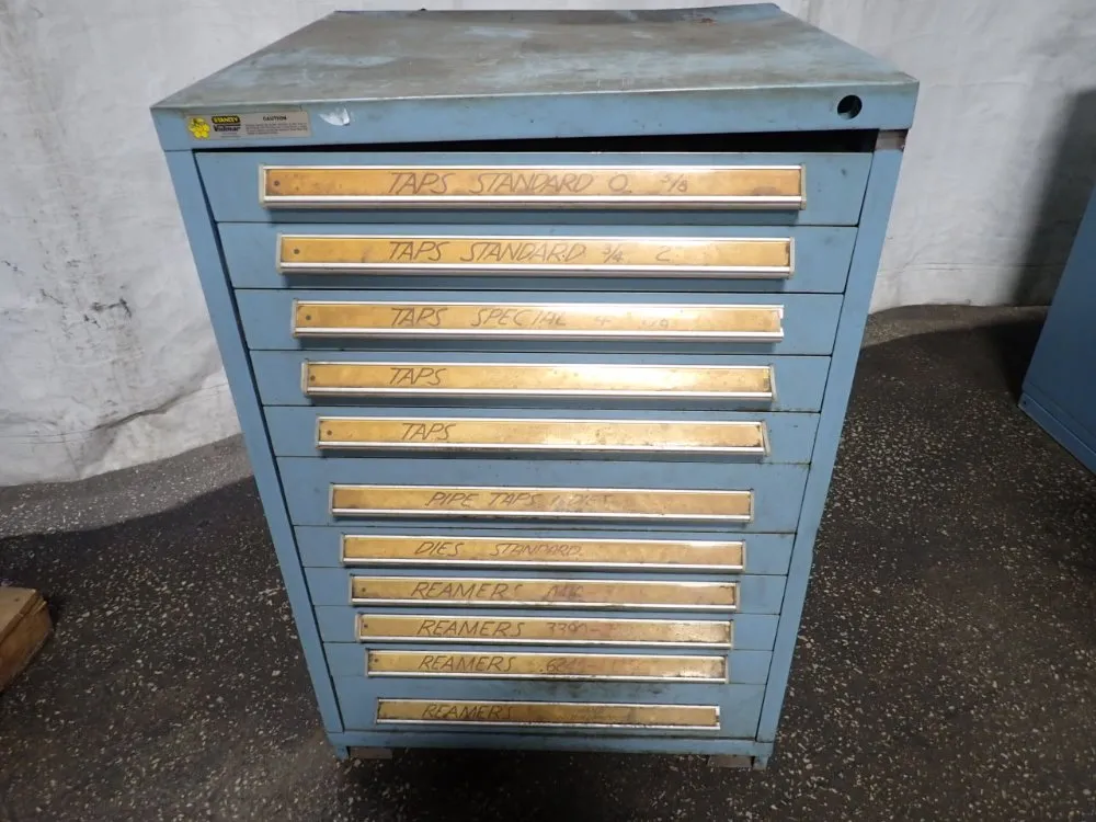 Vidmar 10 Drawers (25 1/2"x25 1/2") Tool Cabinet