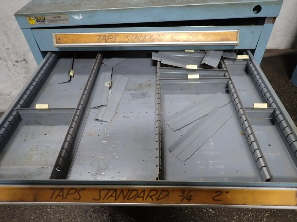 Vidmar 10 Drawers (25 1/2"x25 1/2") Tool Cabinet