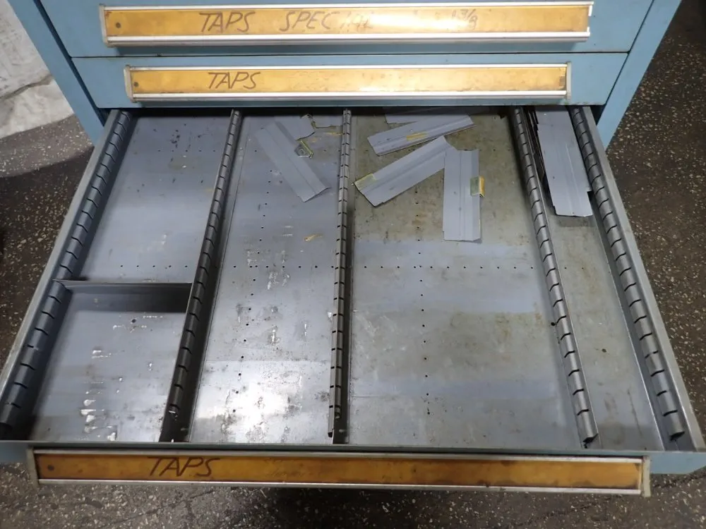 Vidmar 10 Drawers (25 1/2"x25 1/2") Tool Cabinet