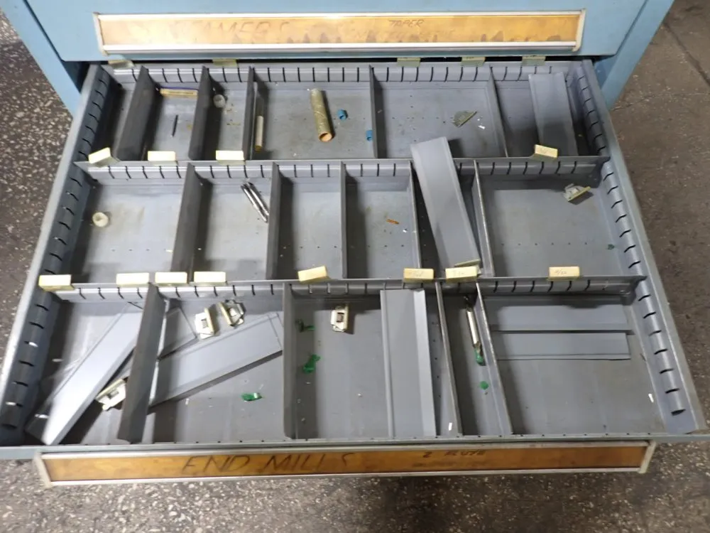 Vidmar 10 Drawers (25 1/2"x25 1/2") Tool Cabinet