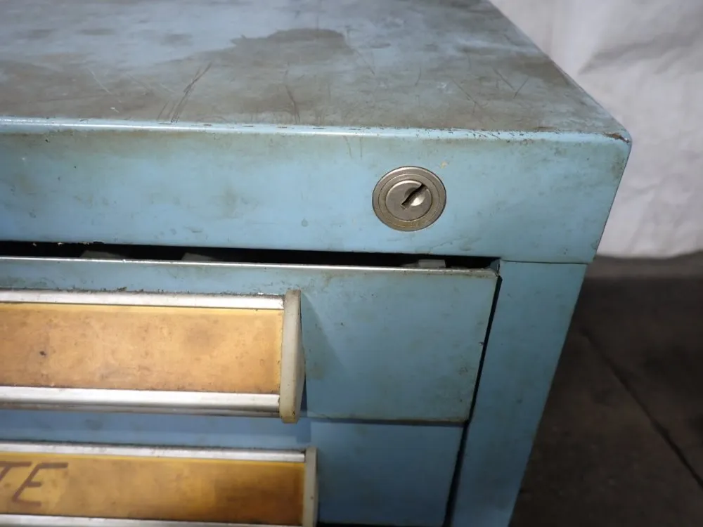 Vidmar 10 Drawers (25 1/2"x25 1/2") Tool Cabinet