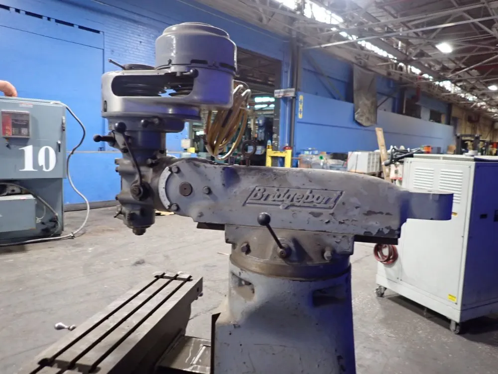 Bridgeport 9" X 32" Vertical Mill