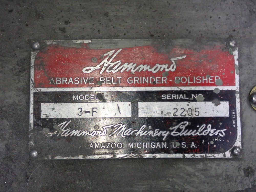 Hammond Polisher - 3-f