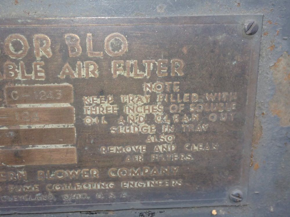 Nor Blo Portable Air Filter - F-2.75