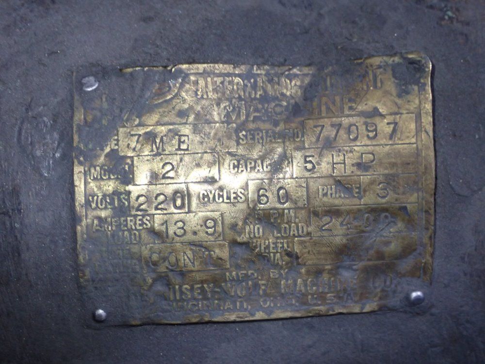 Hisey-wolf 5 Hp Polisher