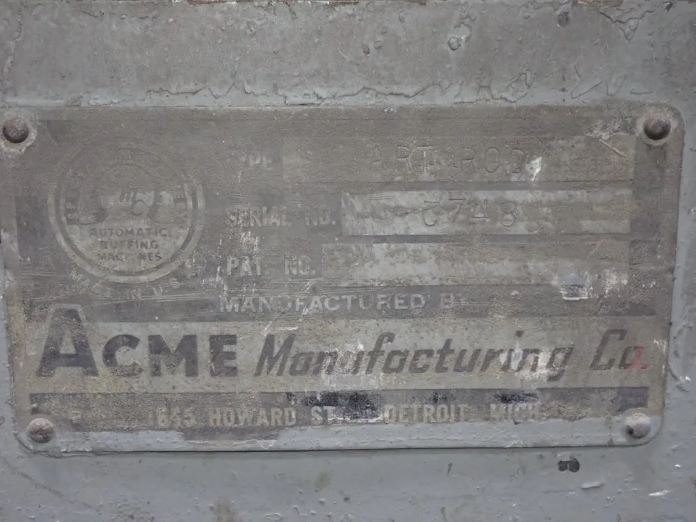 Acme 58" Rotary Polisher - Art Rod