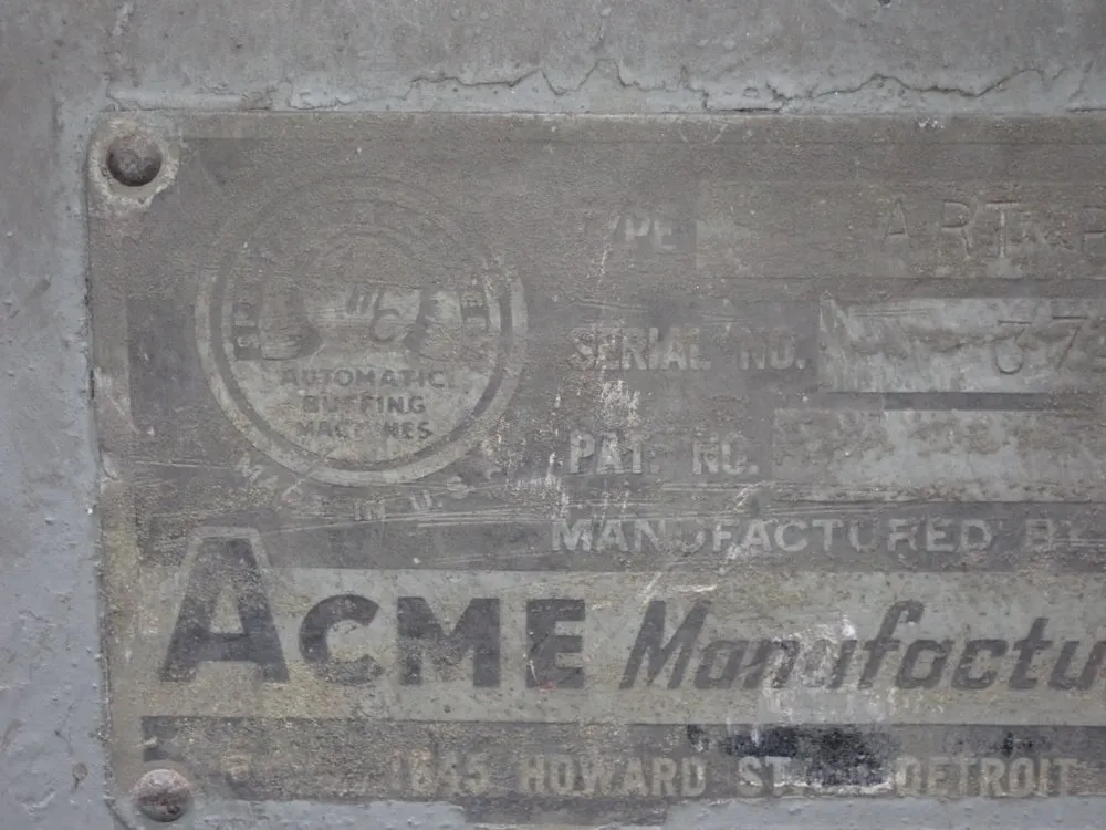 Acme 58" Rotary Polisher - Art Rod