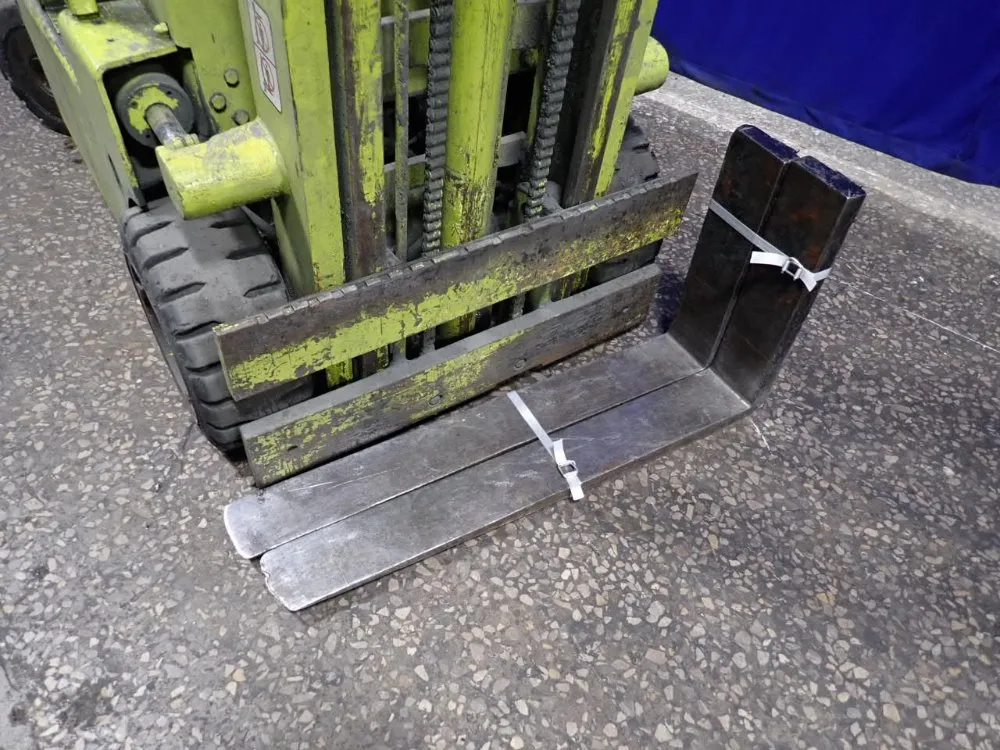 White Propane Forklift