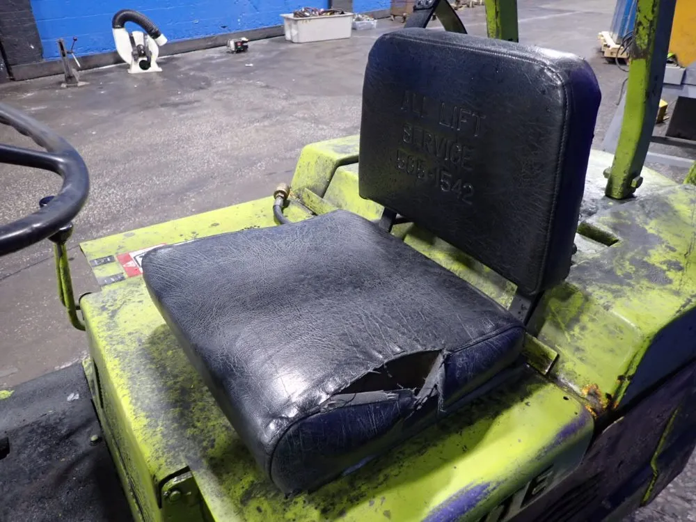 White Propane Forklift