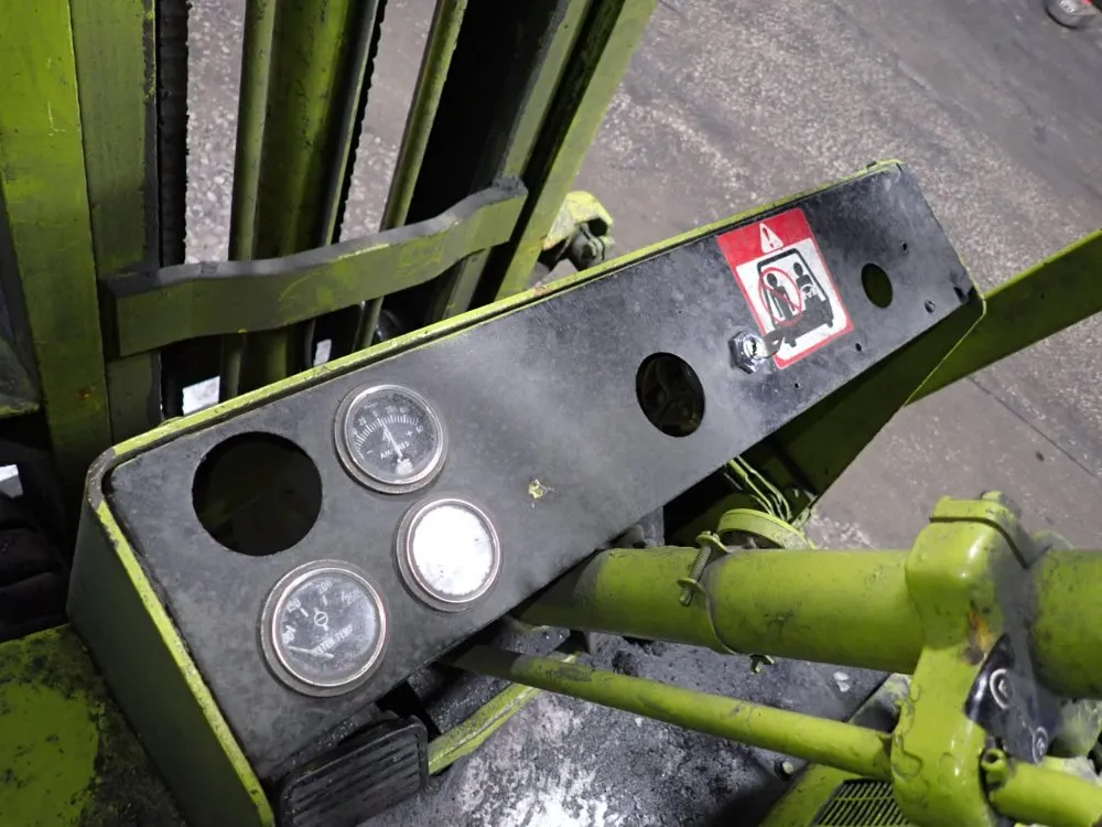 White Propane Forklift