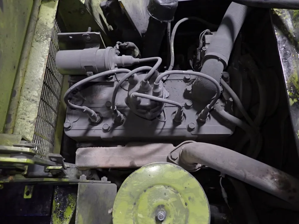 White Propane Forklift