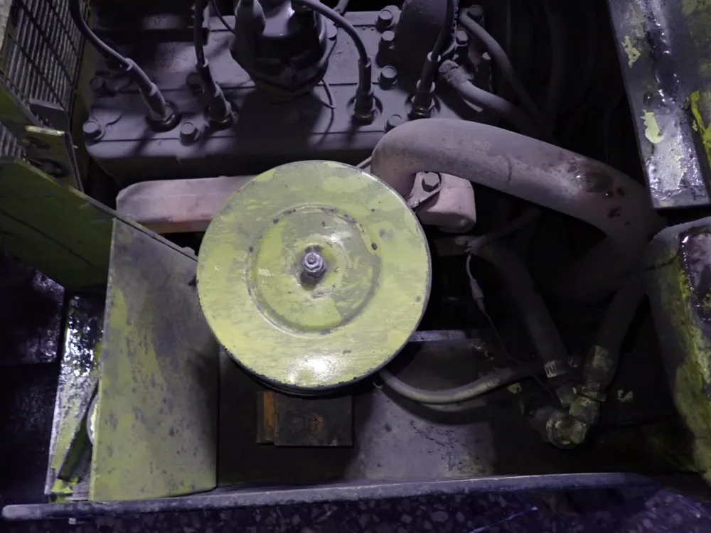 White Propane Forklift