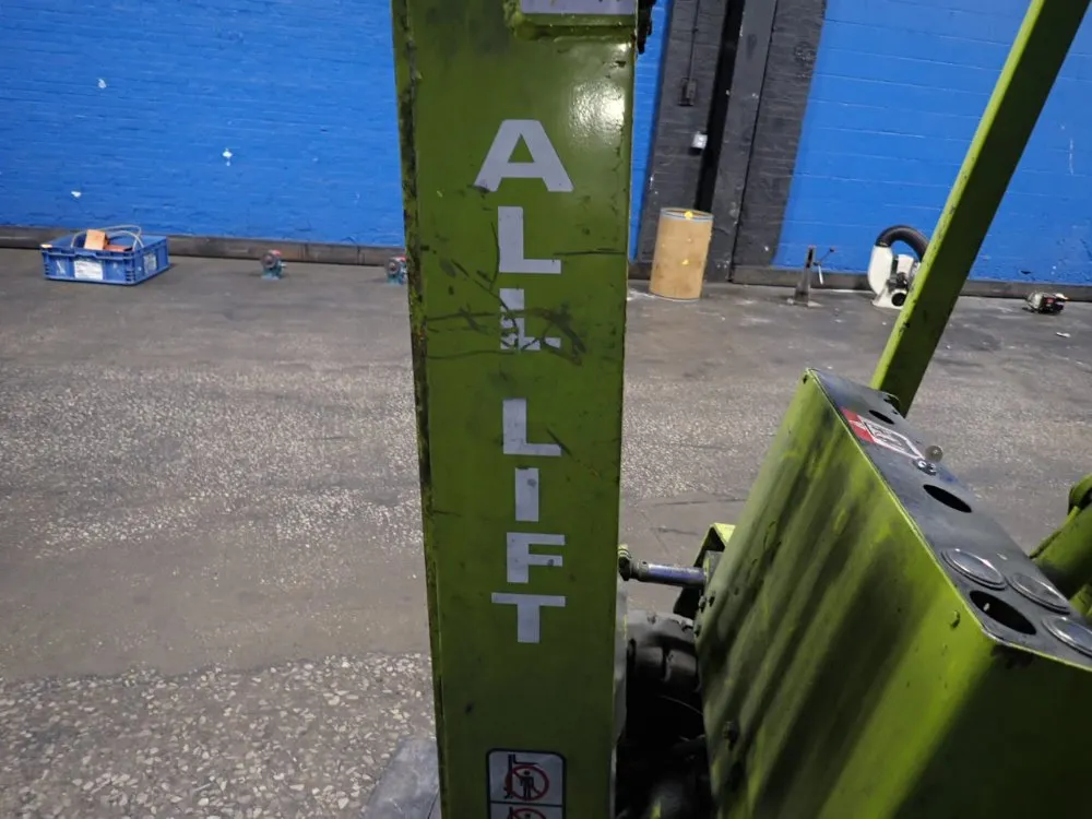 White Propane Forklift