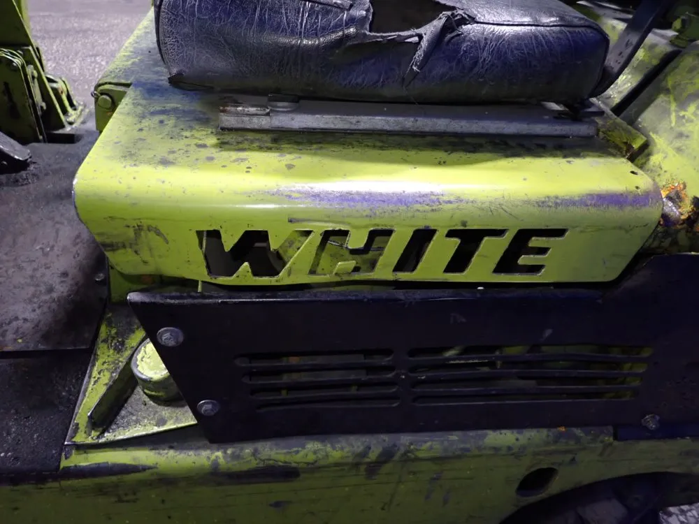 White Propane Forklift