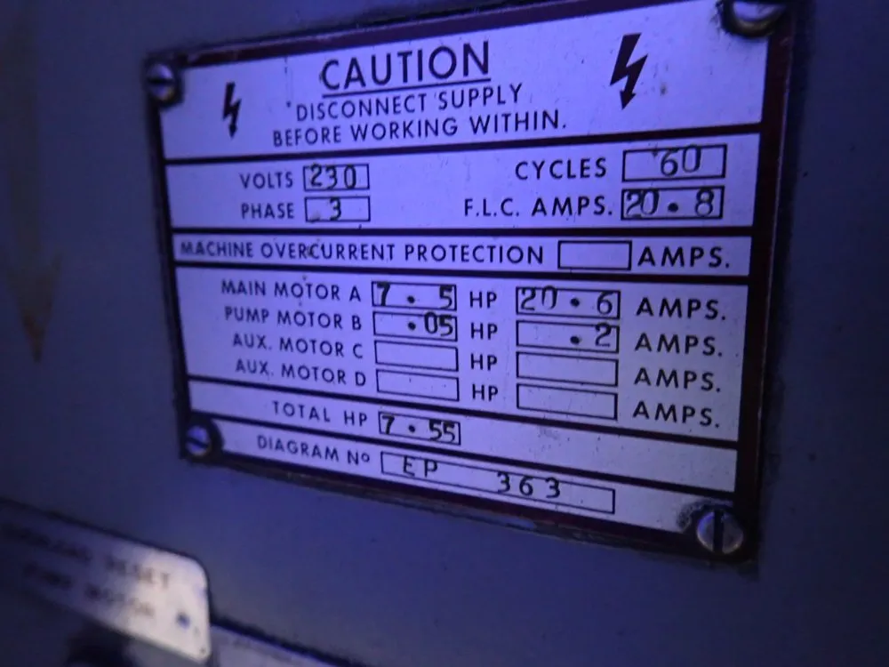 Clausing 15" X 53" Lathe