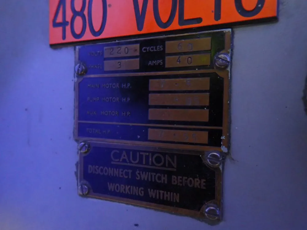 Clausing 15"/24" X 52" Lathe - 15