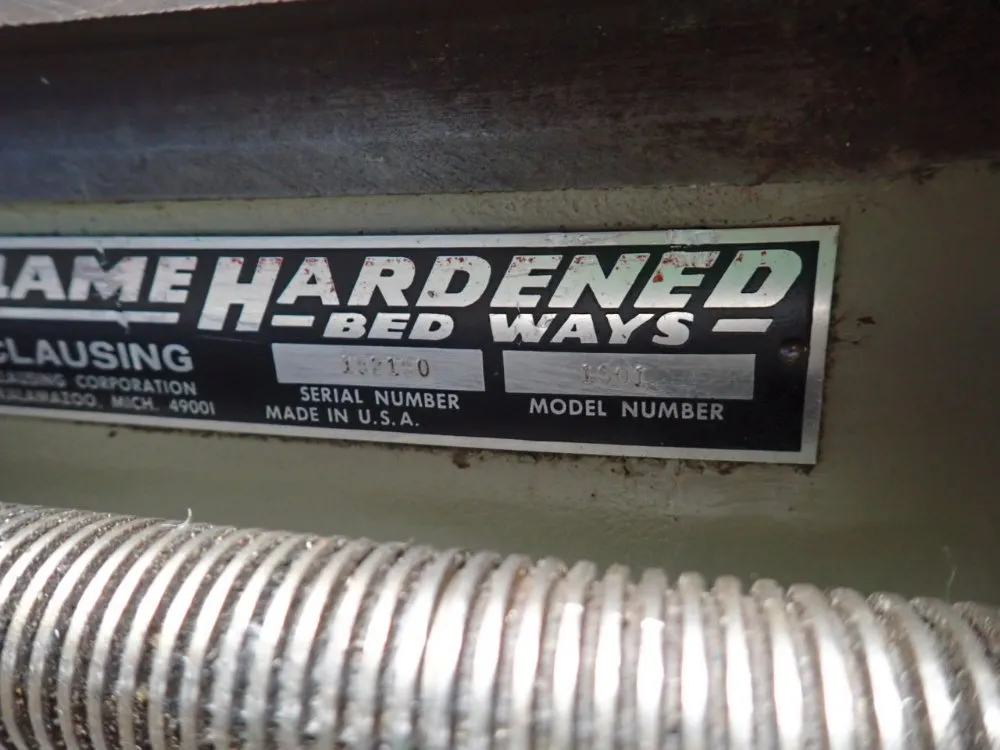 Clausing 15" X 48" Lathe - 1501