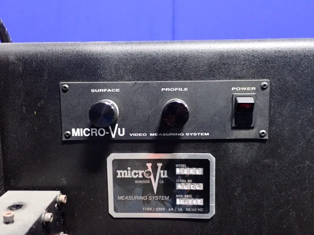Micro-vu Measuring System - M321