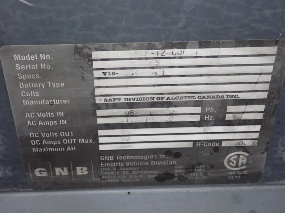 Gnb 24v Battery Charger