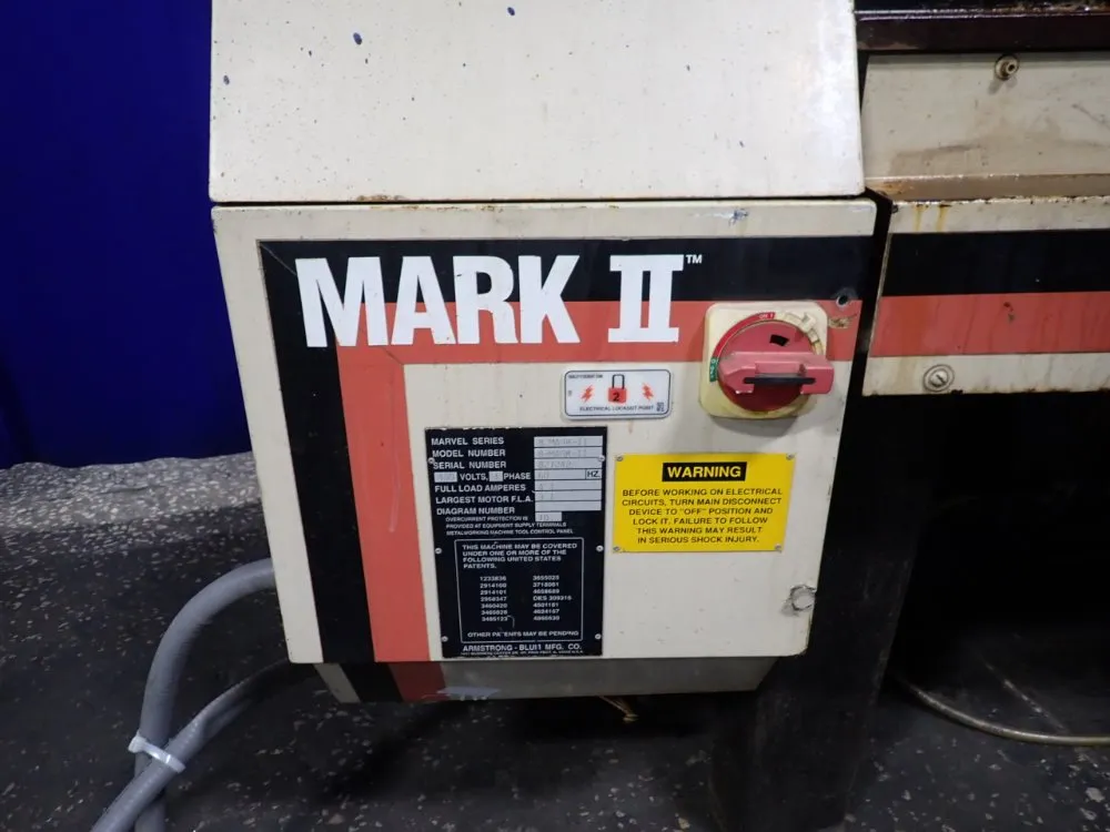 Armstrong Blum Mfg 18 1/2" Vertical Band Saw - 8-mark-ii