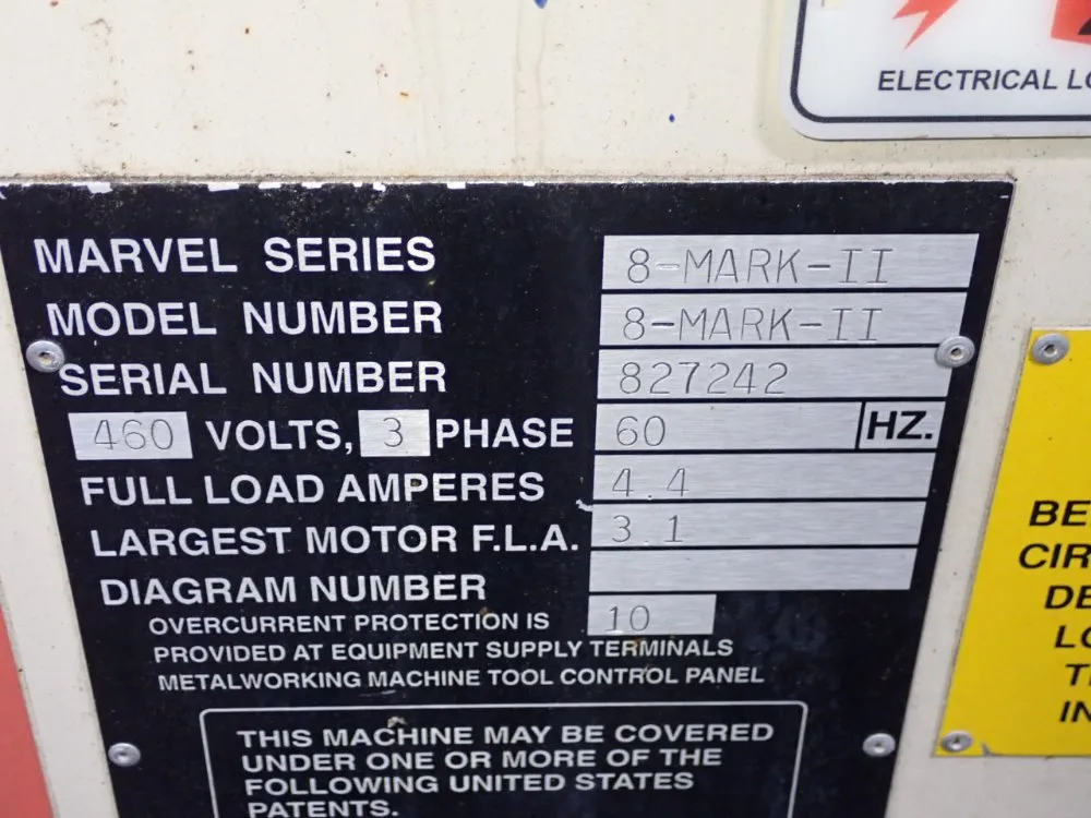 Armstrong Blum Mfg 18 1/2" Vertical Band Saw - 8-mark-ii