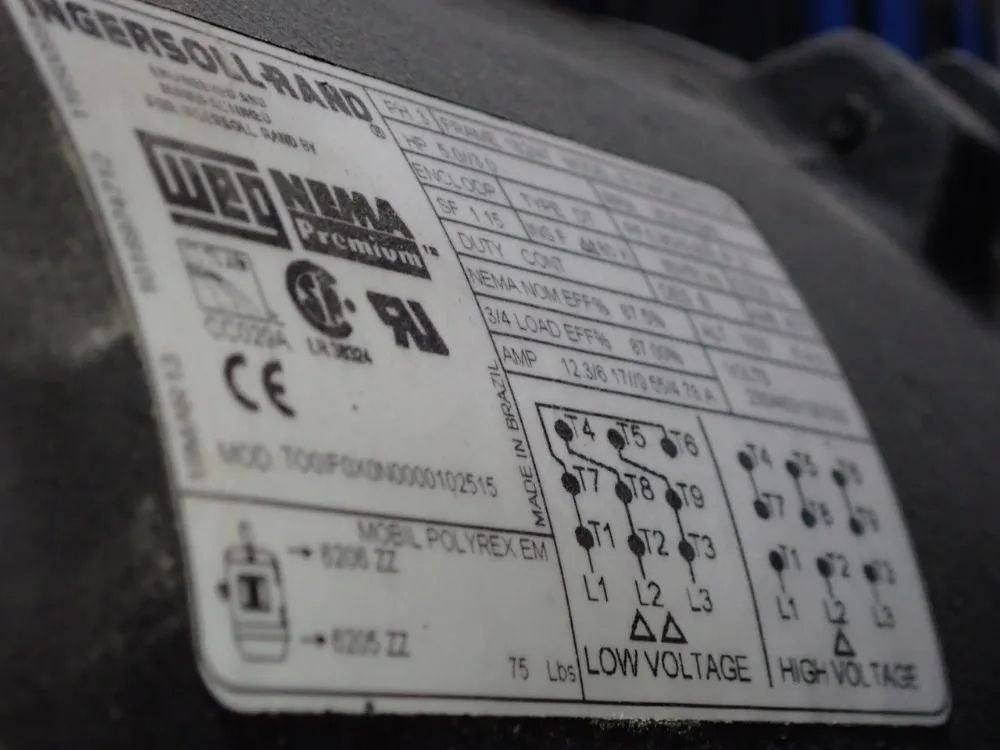 Ingersoll Rand 5 Hp Air Compressor - 2340