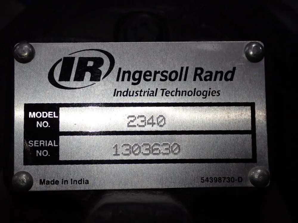 Ingersoll Rand 5 Hp Air Compressor - 2340