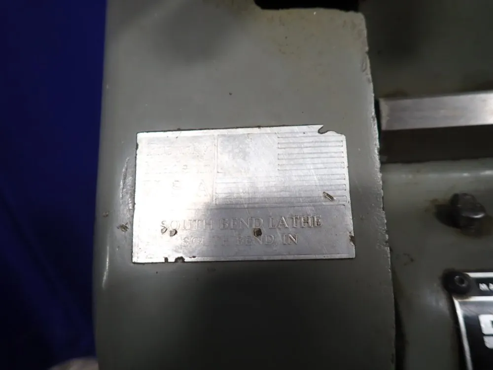 South Bend 10" X 45" Lathe - Cl187rb