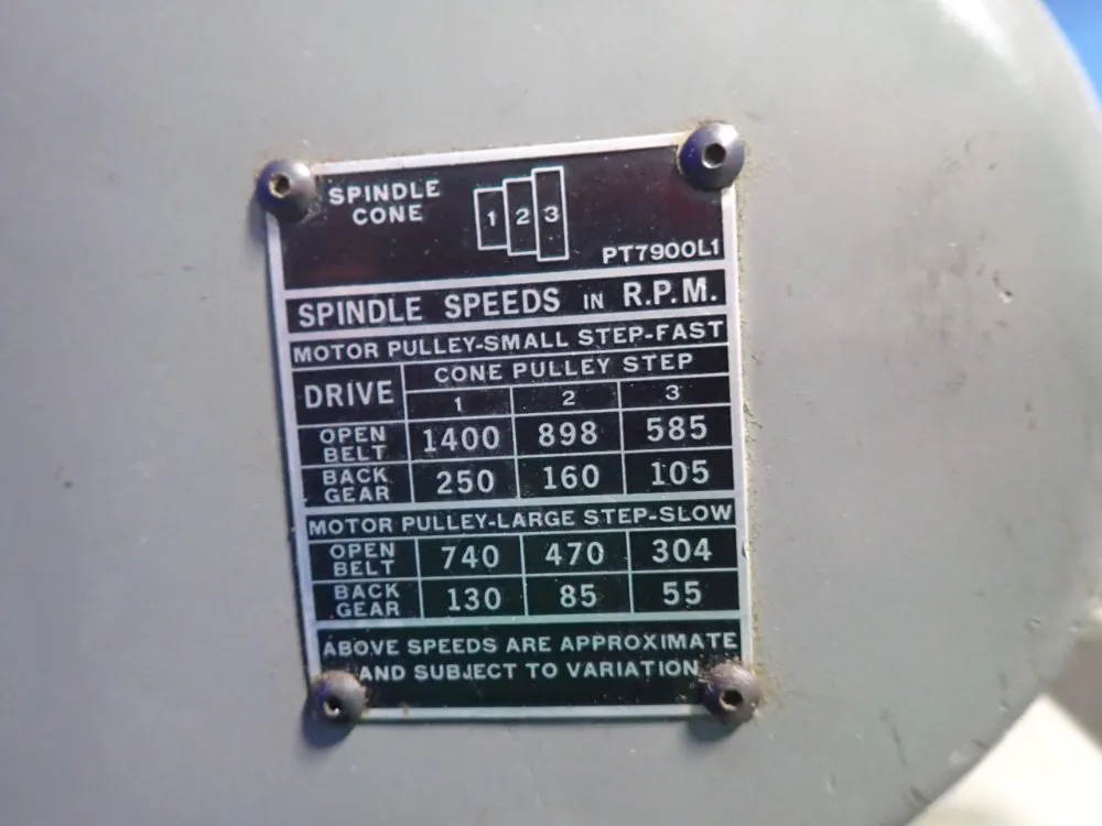 South Bend 10" X 45" Lathe - Cl187rb