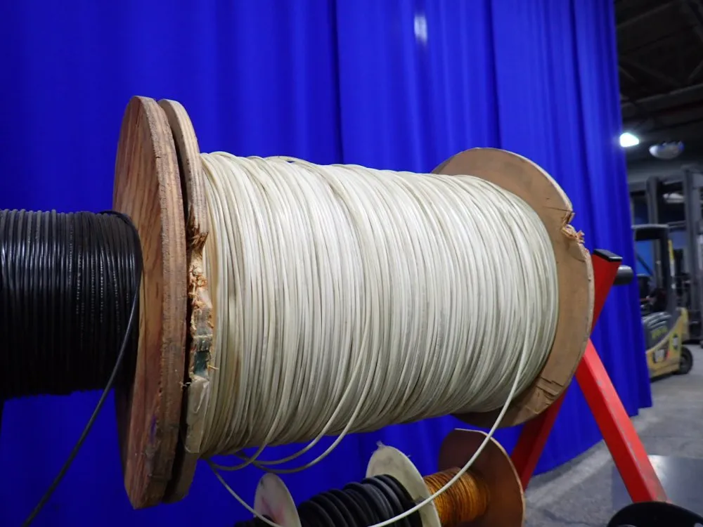 Cart W/ Reels Of Misc. Cable