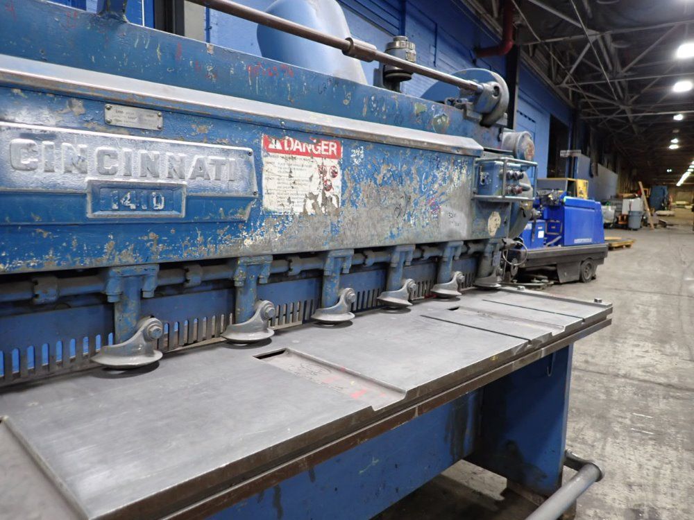 Cincinnati 3/16" X 121" Shear - 1410