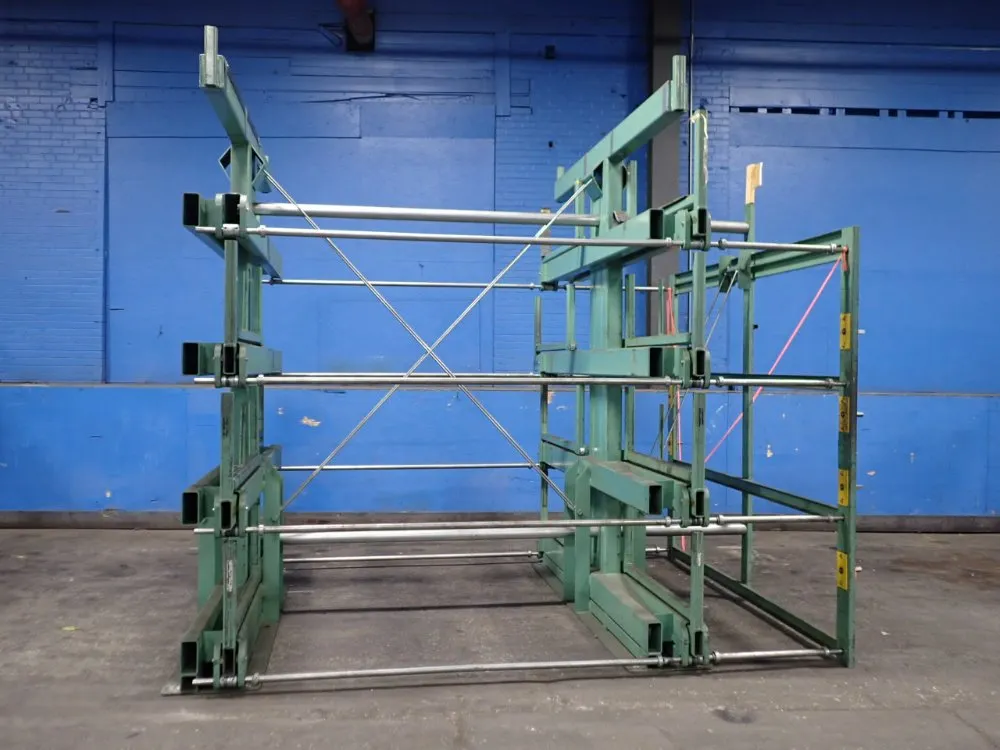 Steel Storage Systems 4200 Lbs Roll Out Racking - 4t-2g-36x15r-12